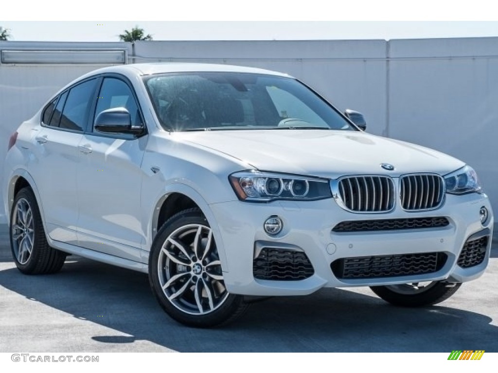 Alpine White 2018 BMW X4 M40i Exterior Photo #121805880
