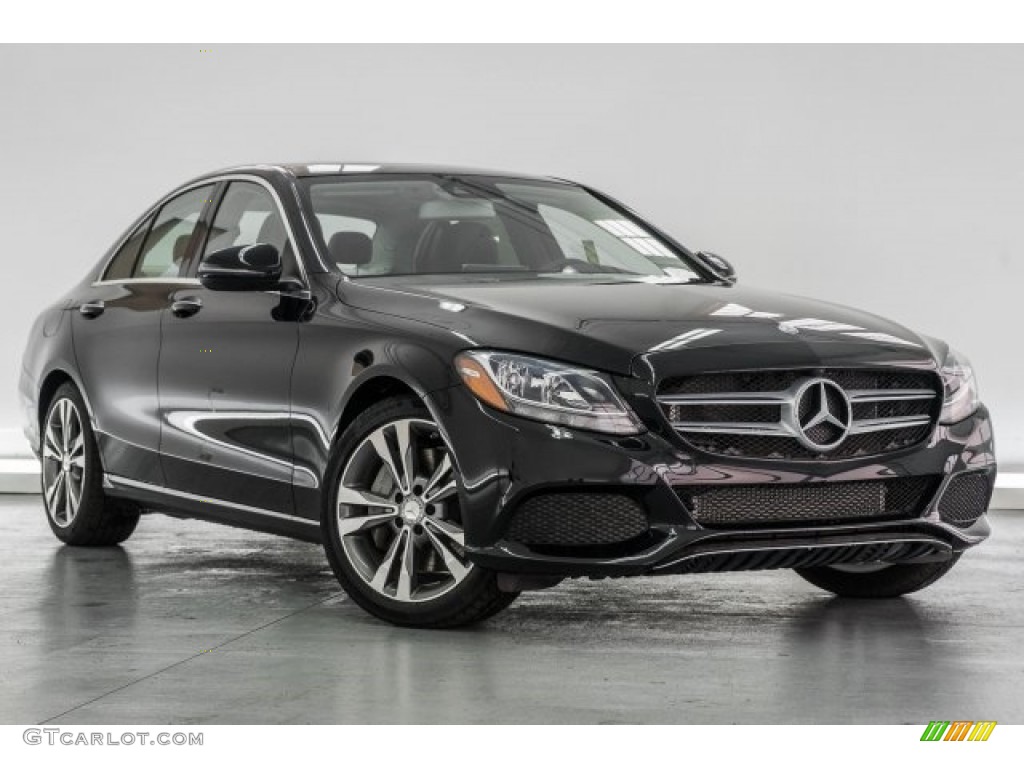 Black 2017 Mercedes-Benz C 350e Plug-in Hybrid Sedan Exterior Photo #121805892