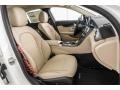 Silk Beige/Black Interior Photo for 2017 Mercedes-Benz C #121805930