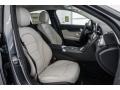 Crystal Grey/Black 2017 Mercedes-Benz C 350e Plug-in Hybrid Sedan Interior Color