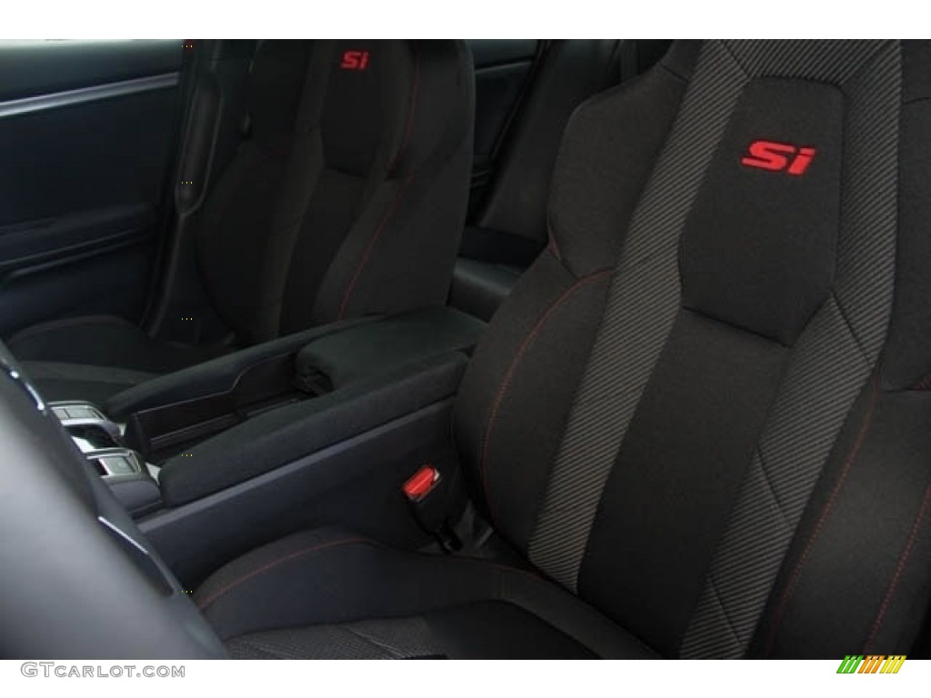 2017 Civic Si Sedan - Modern Steel Metallic / Black photo #11