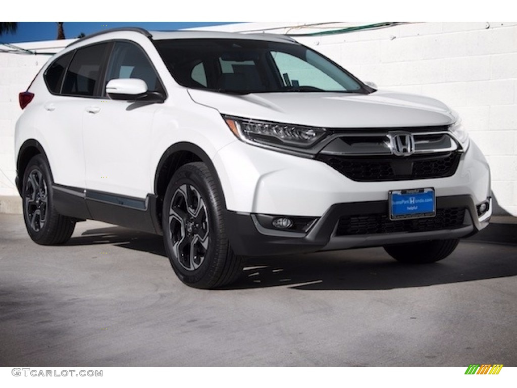 White Diamond Pearl Honda CR-V