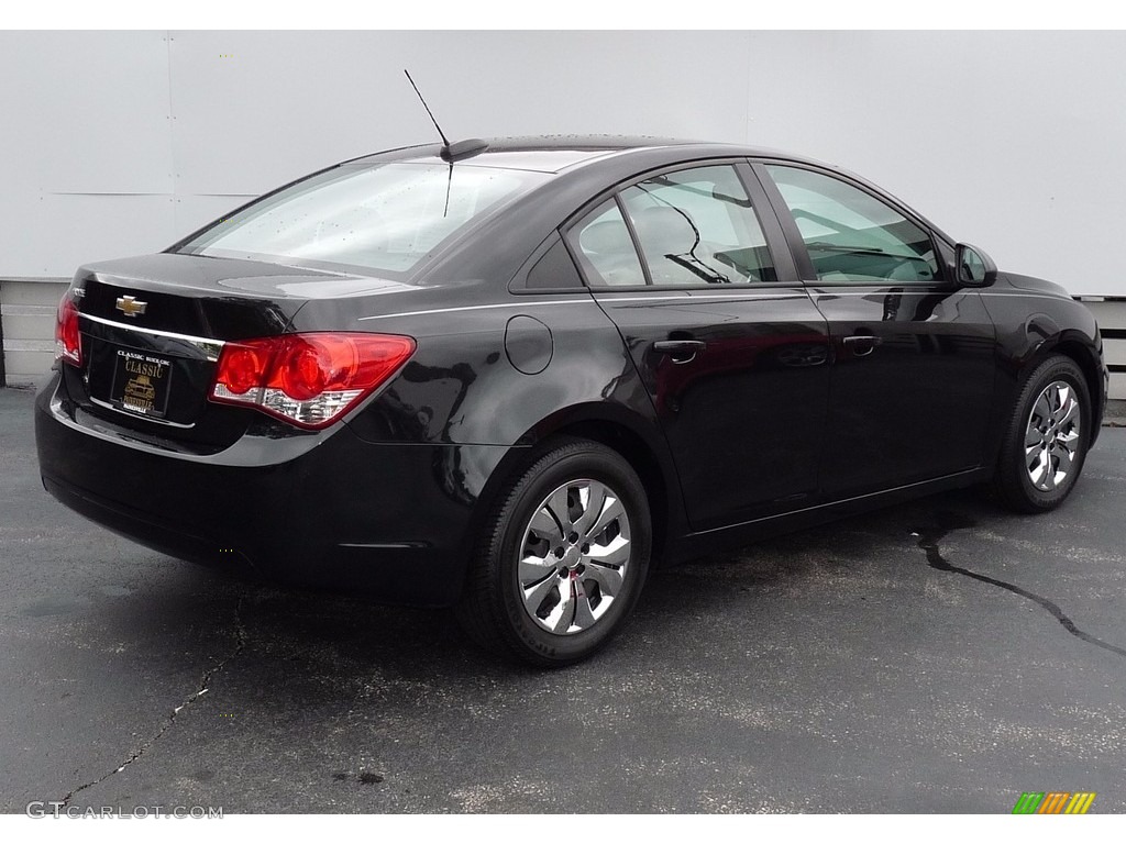 2015 Cruze LS - Black Granite Metallic / Jet Black/Medium Titanium photo #2