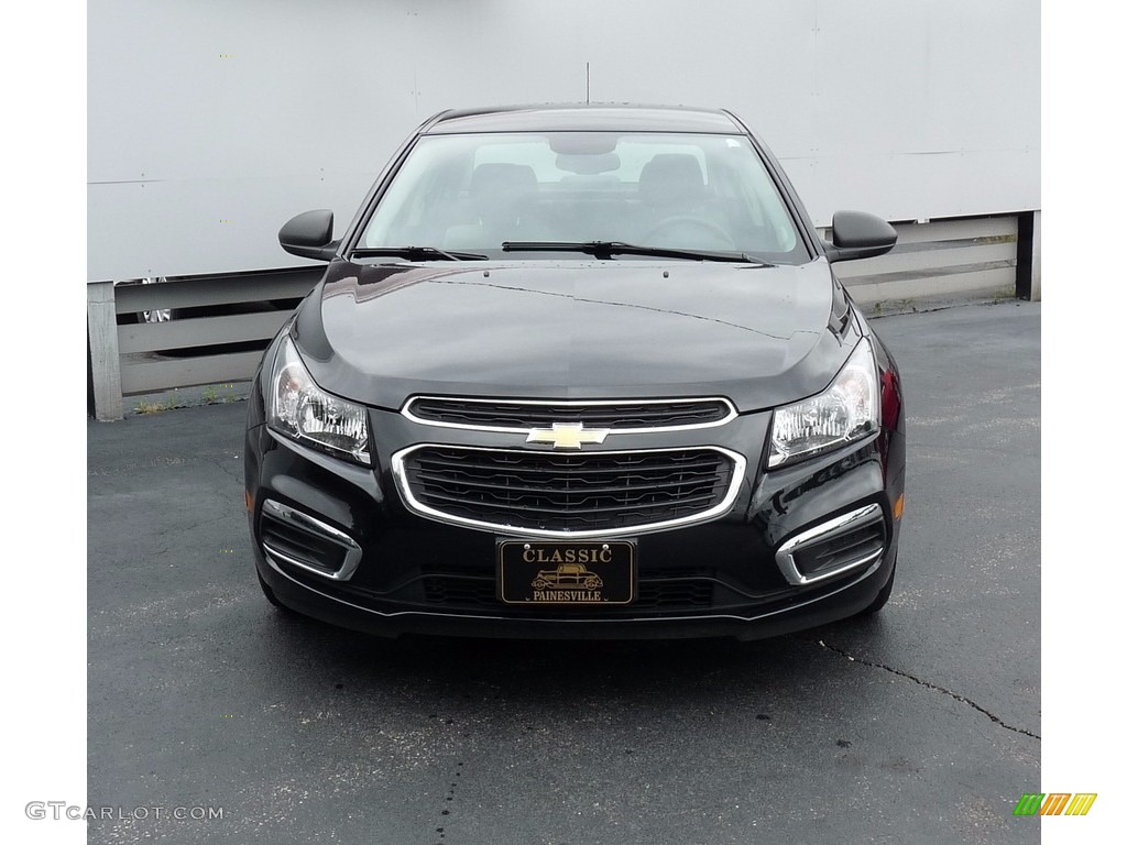 2015 Cruze LS - Black Granite Metallic / Jet Black/Medium Titanium photo #4