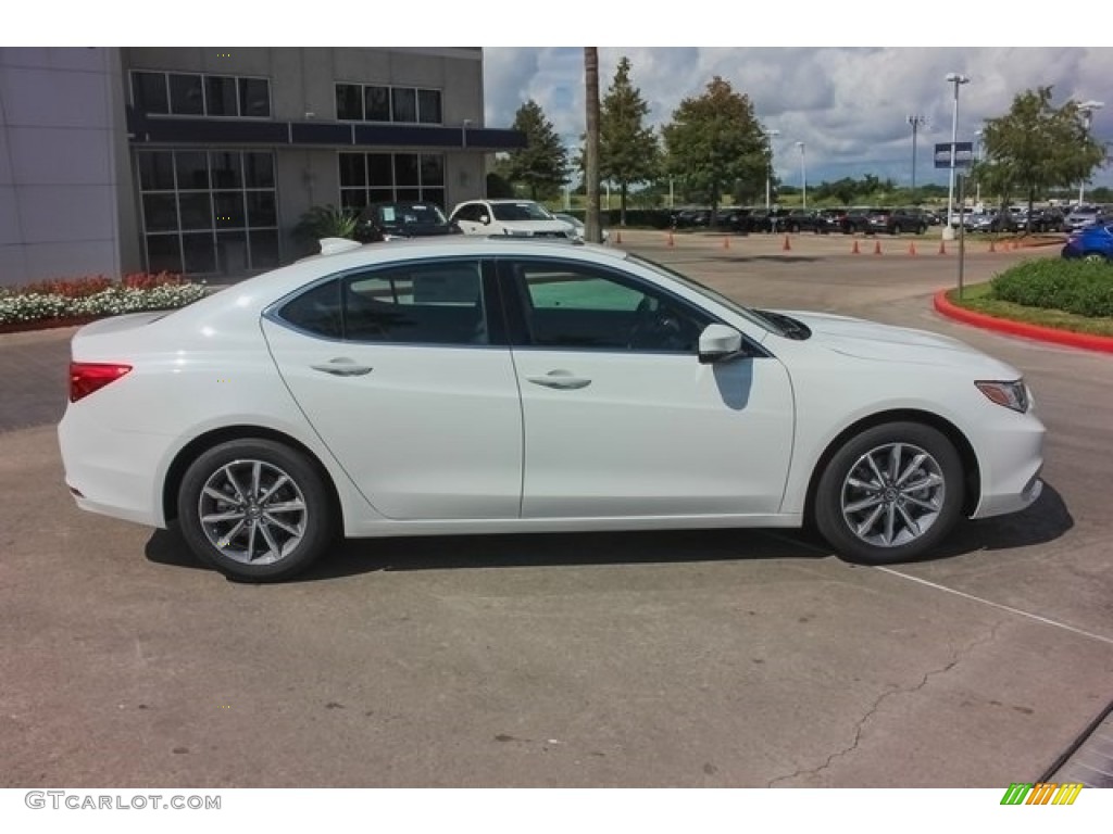 2018 TLX Technology Sedan - Bellanova White Pearl / Ebony photo #8