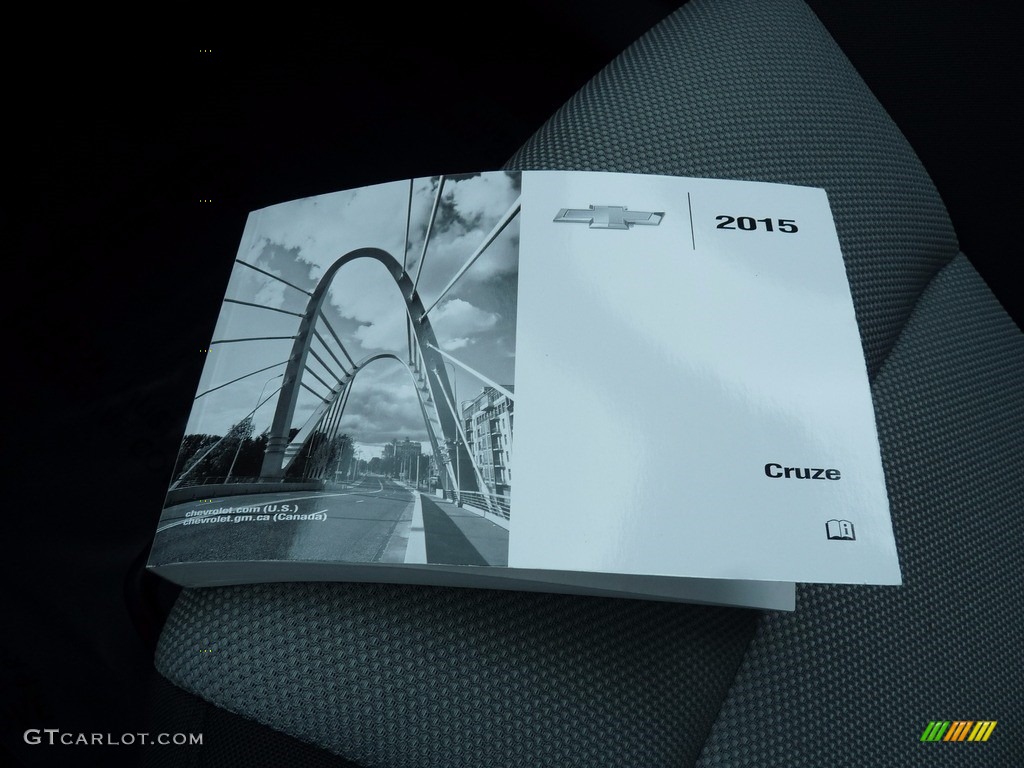 2015 Cruze LS - Black Granite Metallic / Jet Black/Medium Titanium photo #16