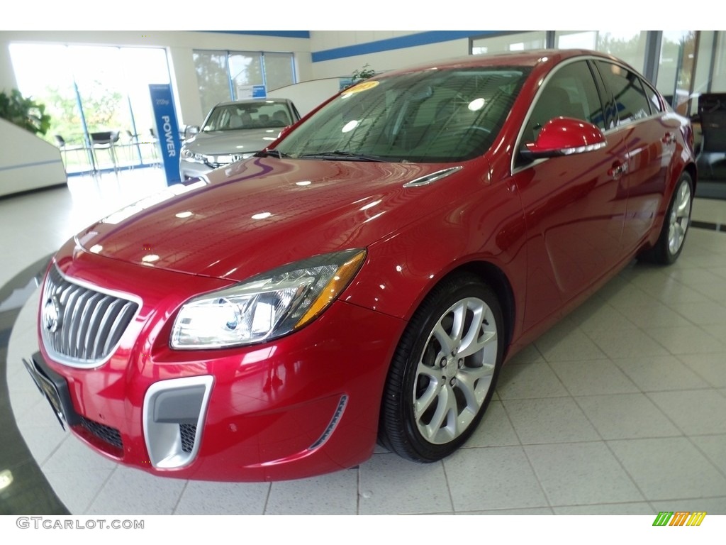 Crystal Red Tintcoat Buick Regal