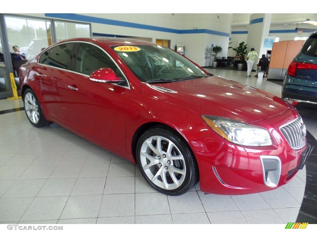 2013 Regal GS - Crystal Red Tintcoat / Ebony photo #4