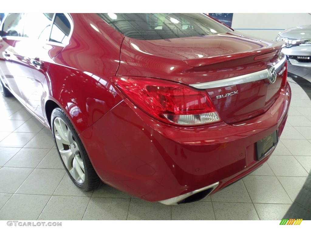 2013 Regal GS - Crystal Red Tintcoat / Ebony photo #7