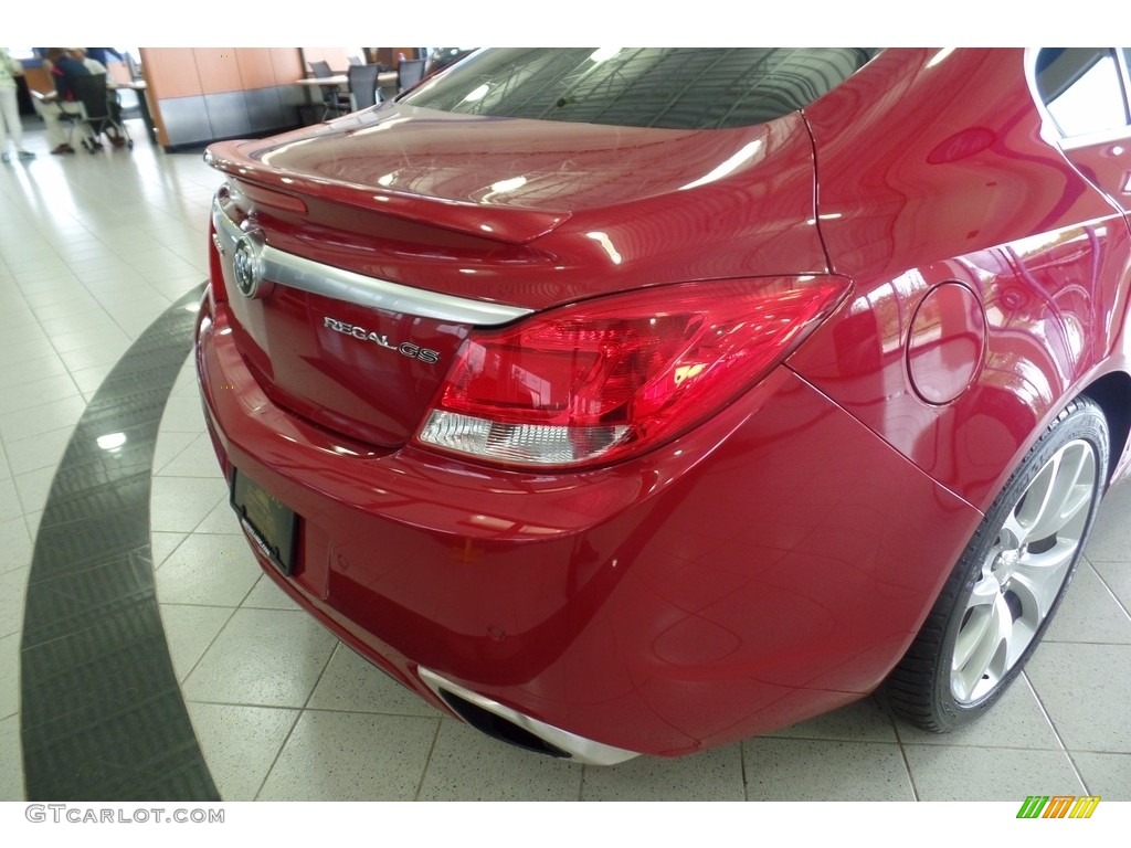 2013 Regal GS - Crystal Red Tintcoat / Ebony photo #8