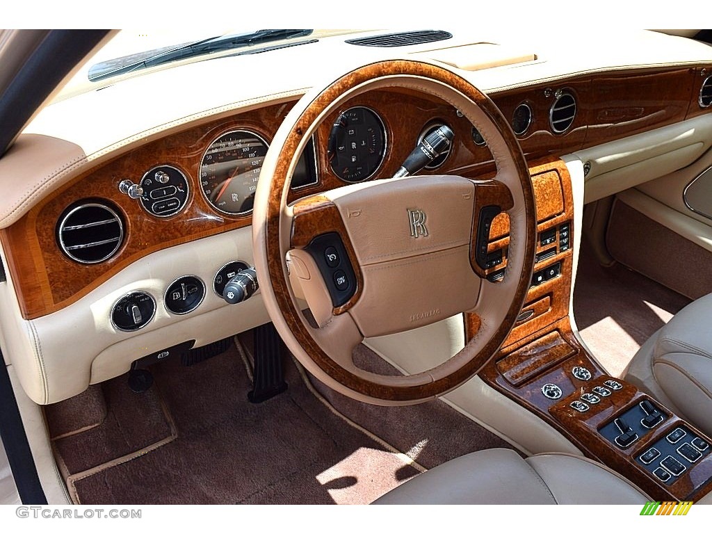 2002 Rolls-Royce Silver Seraph Standard Silver Seraph Model Cream Dashboard Photo #121810177