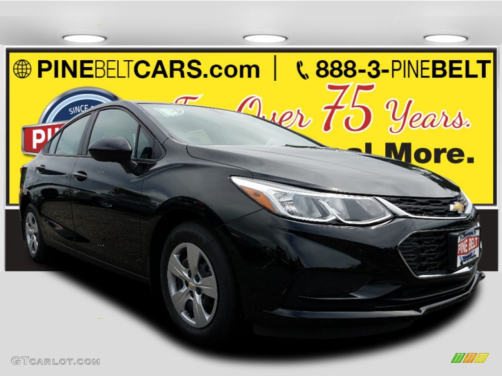 2017 Cruze LS - Mosaic Black Metallic / Jet Black photo #1