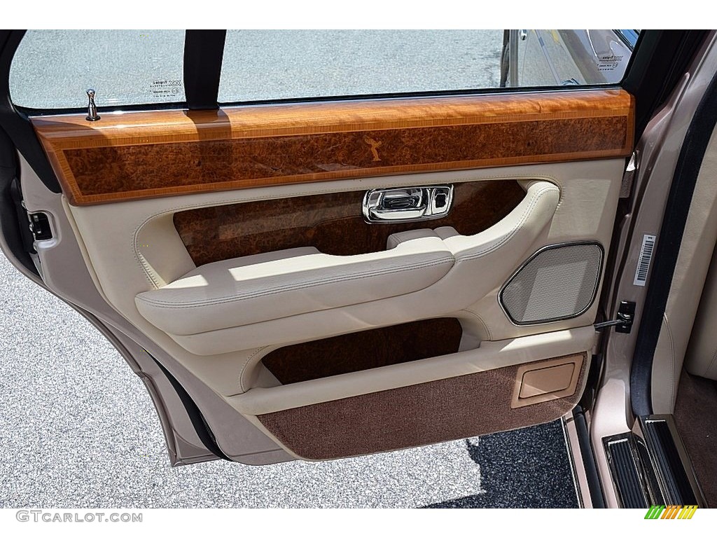2002 Rolls-Royce Silver Seraph Standard Silver Seraph Model Cream Door Panel Photo #121810288
