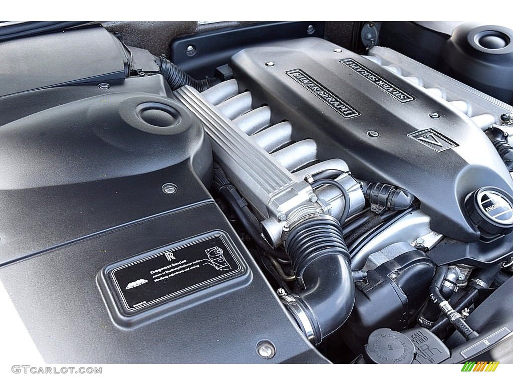2002 Rolls-Royce Silver Seraph Standard Silver Seraph Model Engine Photos