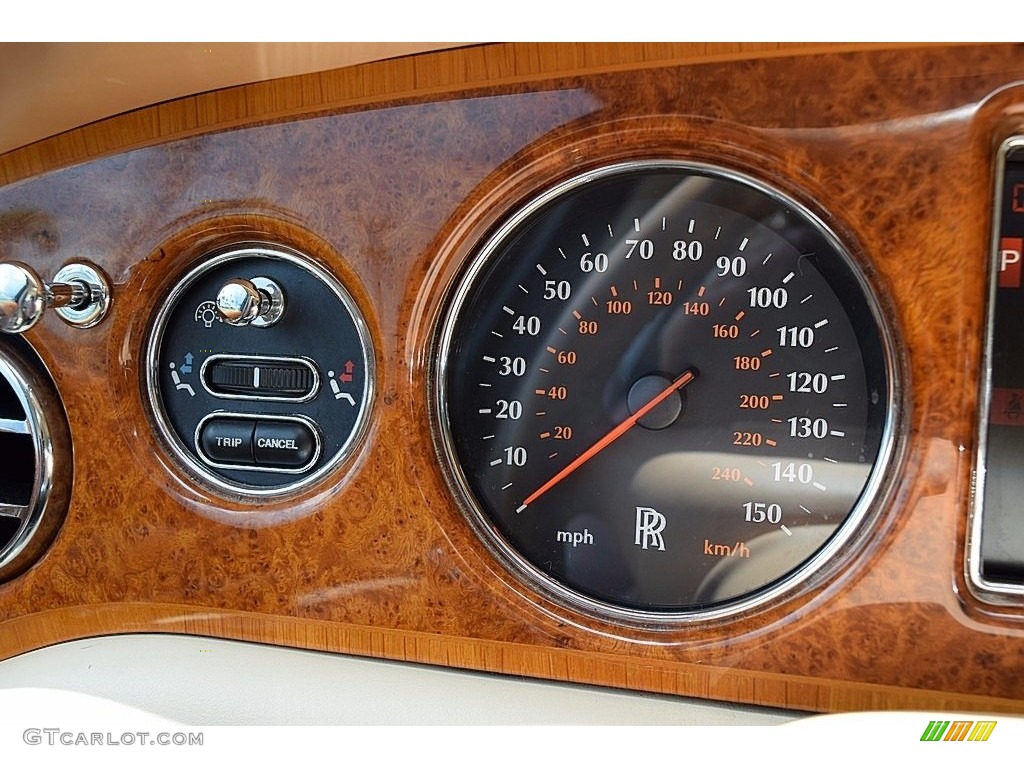 2002 Rolls-Royce Silver Seraph Standard Silver Seraph Model Gauges Photo #121810915