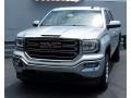 2017 Quicksilver Metallic GMC Sierra 1500 SLE Crew Cab 4WD  photo #4