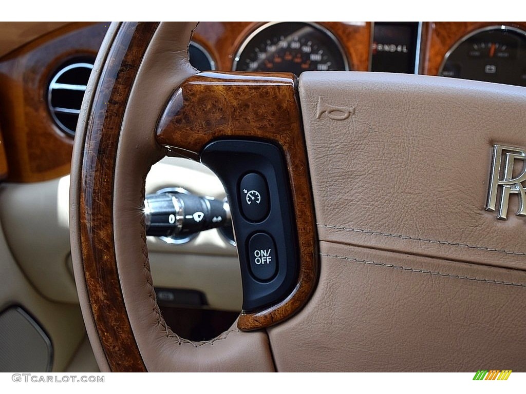 2002 Rolls-Royce Silver Seraph Standard Silver Seraph Model Cream Steering Wheel Photo #121811212