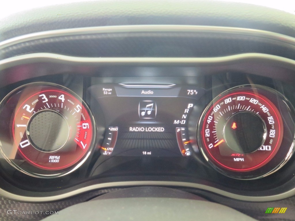 2017 Dodge Challenger SRT Hellcat Gauges Photos