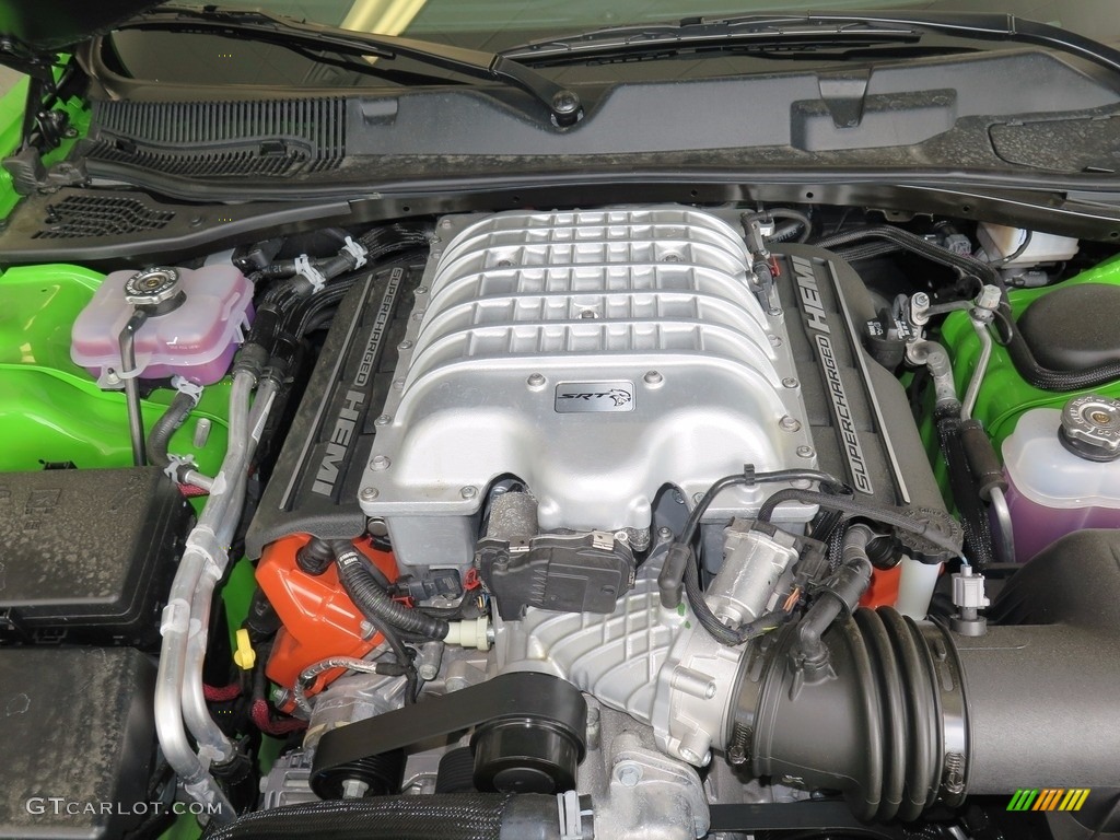 2017 Dodge Challenger SRT Hellcat 6.2 Liter Supercharged HEMI OHV 16-Valve VVT V8 Engine Photo #121811562