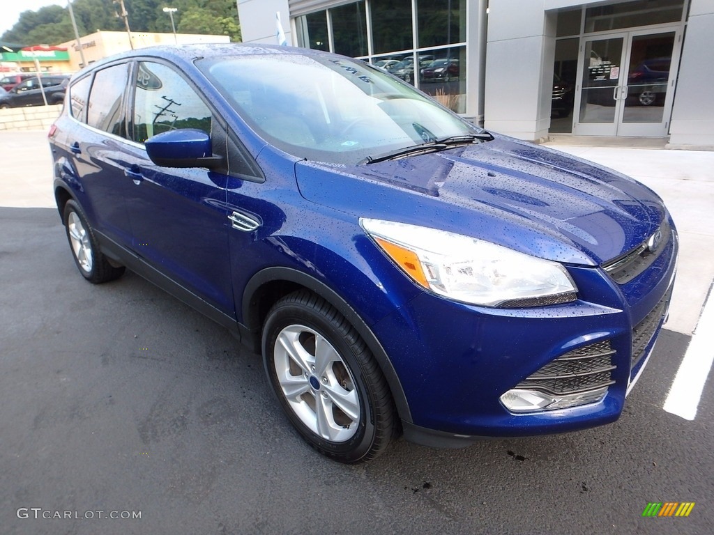 2015 Escape SE 4WD - Deep Impact Blue Metallic / Charcoal Black photo #9