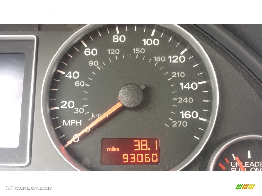 2006 A4 2.0T quattro Sedan - Dolphin Gray Metallic / Ebony photo #8