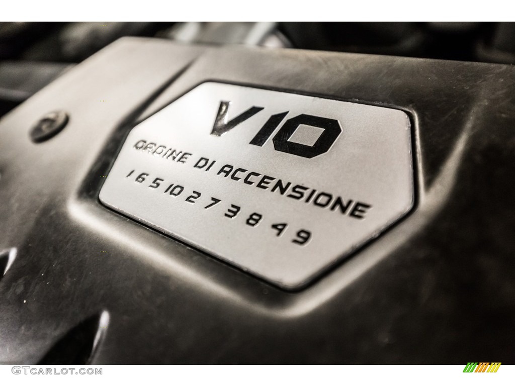 2015 Lamborghini Huracan LP 610-4 Info Tag Photos