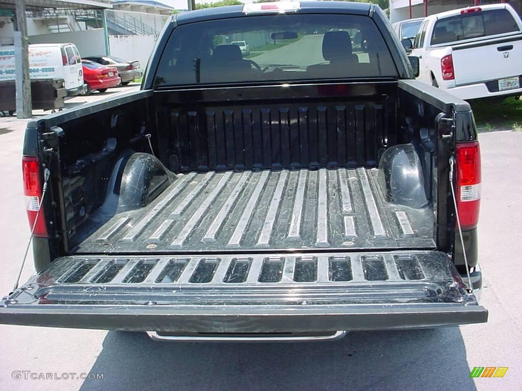 2006 F150 XLT SuperCrew - Black / Medium/Dark Flint photo #5
