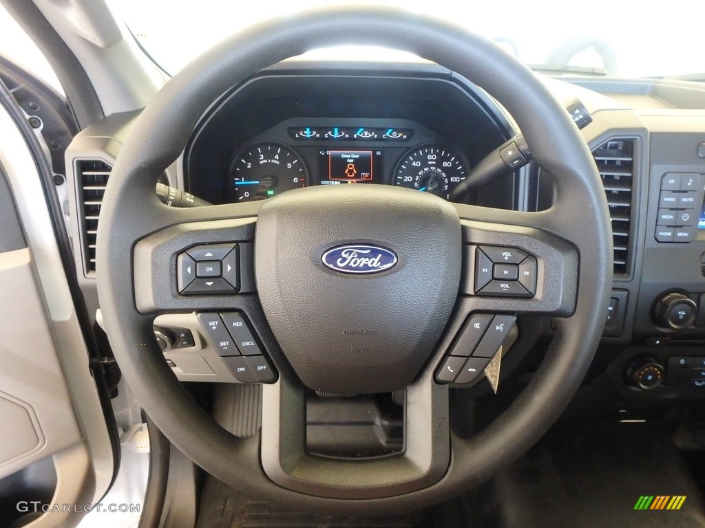2017 F150 XL Regular Cab 4x4 - Oxford White / Earth Gray photo #15