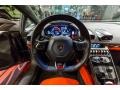 Rosso Alala/Nero Ade 2015 Lamborghini Huracan LP 610-4 Steering Wheel