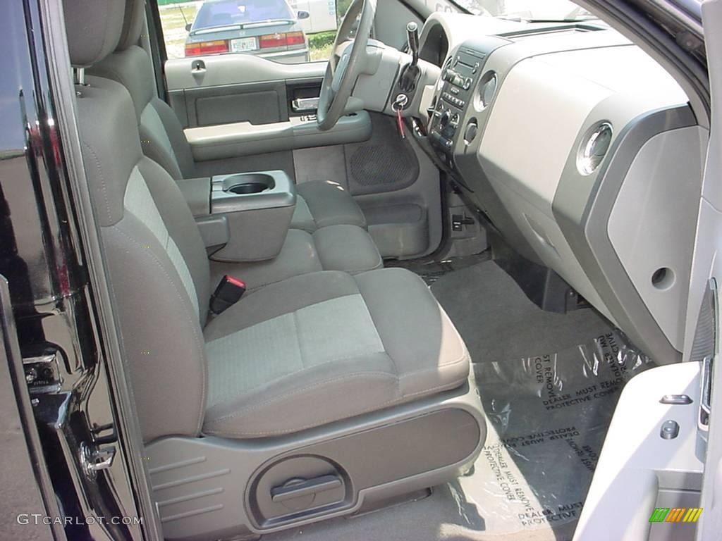 2006 F150 XLT SuperCrew - Black / Medium/Dark Flint photo #12