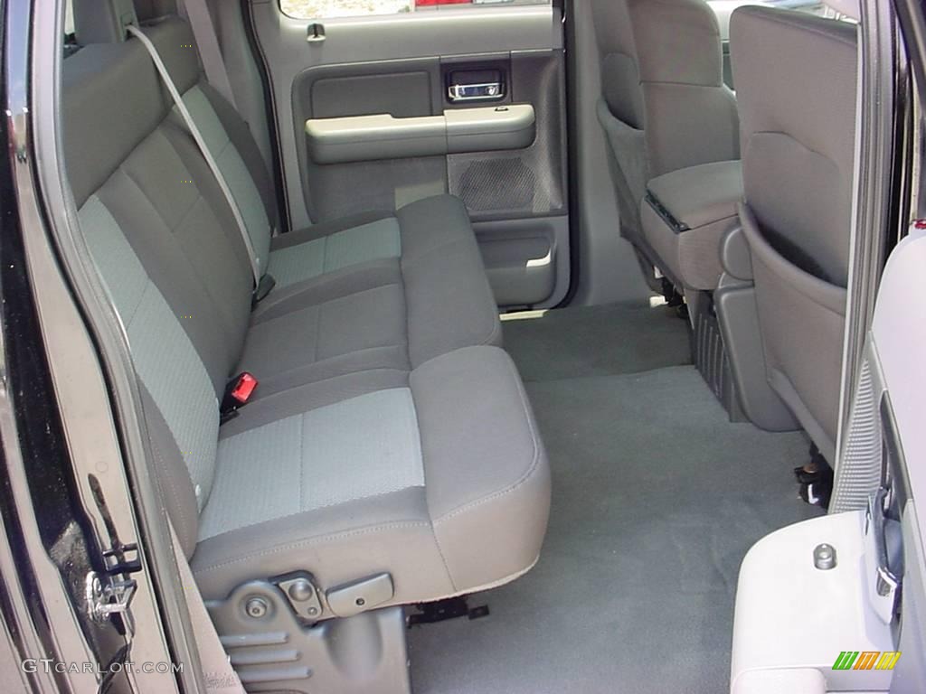 2006 F150 XLT SuperCrew - Black / Medium/Dark Flint photo #13