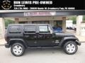 Black 2011 Jeep Wrangler Unlimited Sahara 4x4