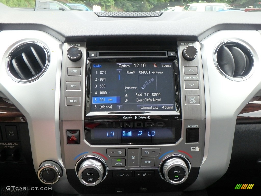 2017 Toyota Tundra Limited Double Cab 4x4 Controls Photo #121815442
