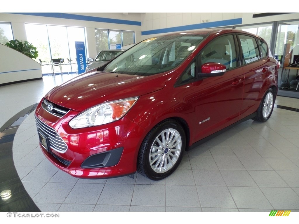 2013 C-Max Hybrid SE - Ruby Red / Charcoal Black photo #1