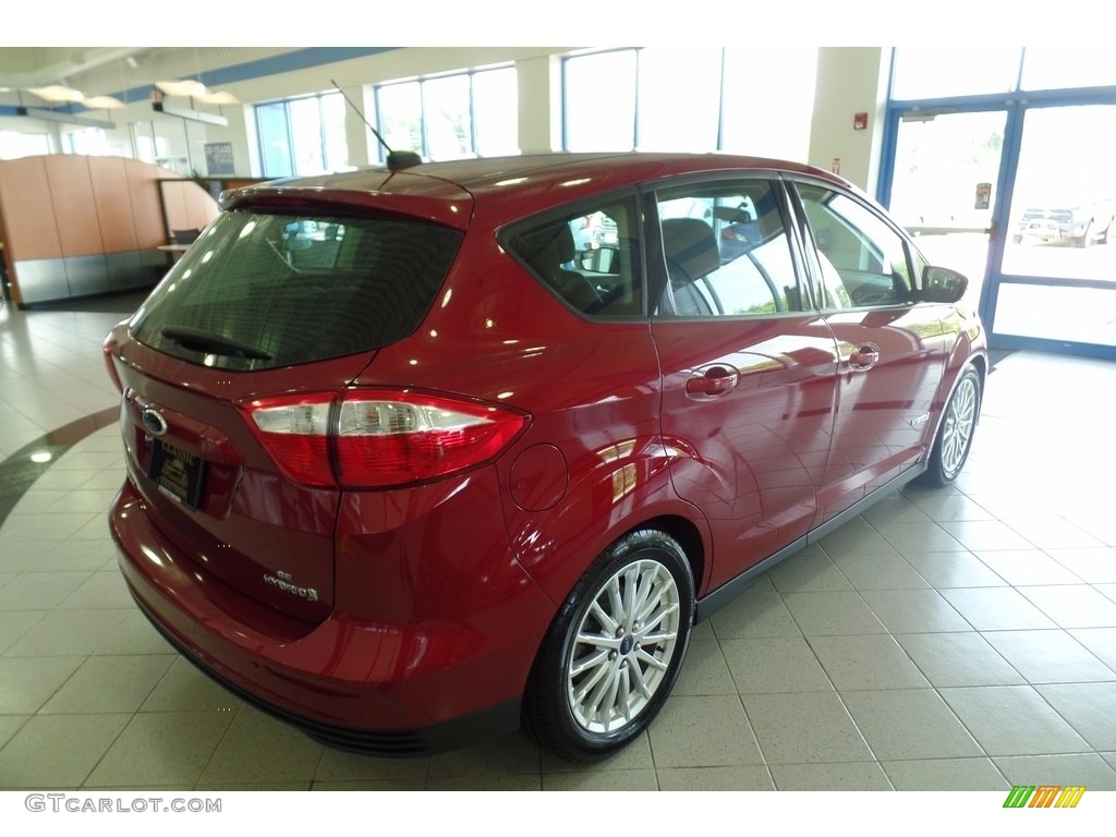 2013 C-Max Hybrid SE - Ruby Red / Charcoal Black photo #3