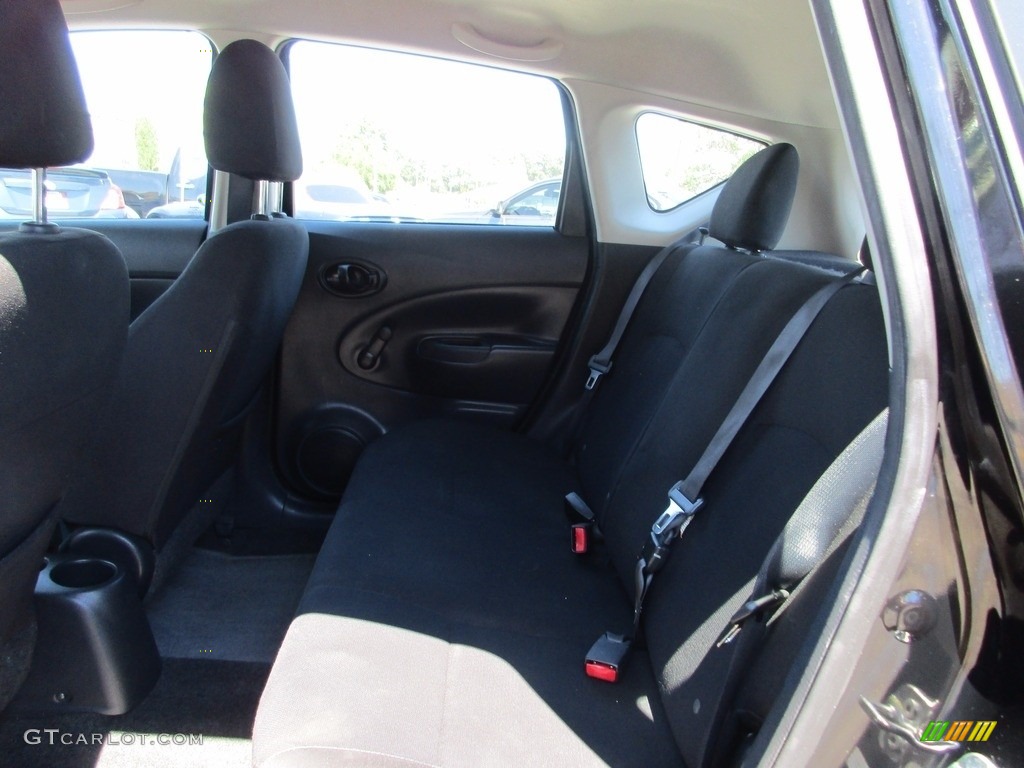 2014 Versa Note S - Super Black / Charcoal photo #10