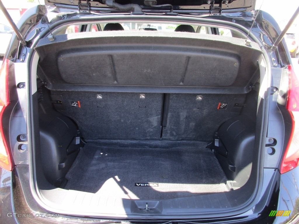 2014 Versa Note S - Super Black / Charcoal photo #11
