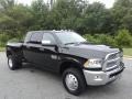 Brilliant Black Crystal Pearl 2017 Ram 3500 Laramie Mega Cab 4x4 Dual Rear Wheel Exterior