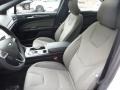2017 Ford Fusion Dark Earth Grey Interior Front Seat Photo
