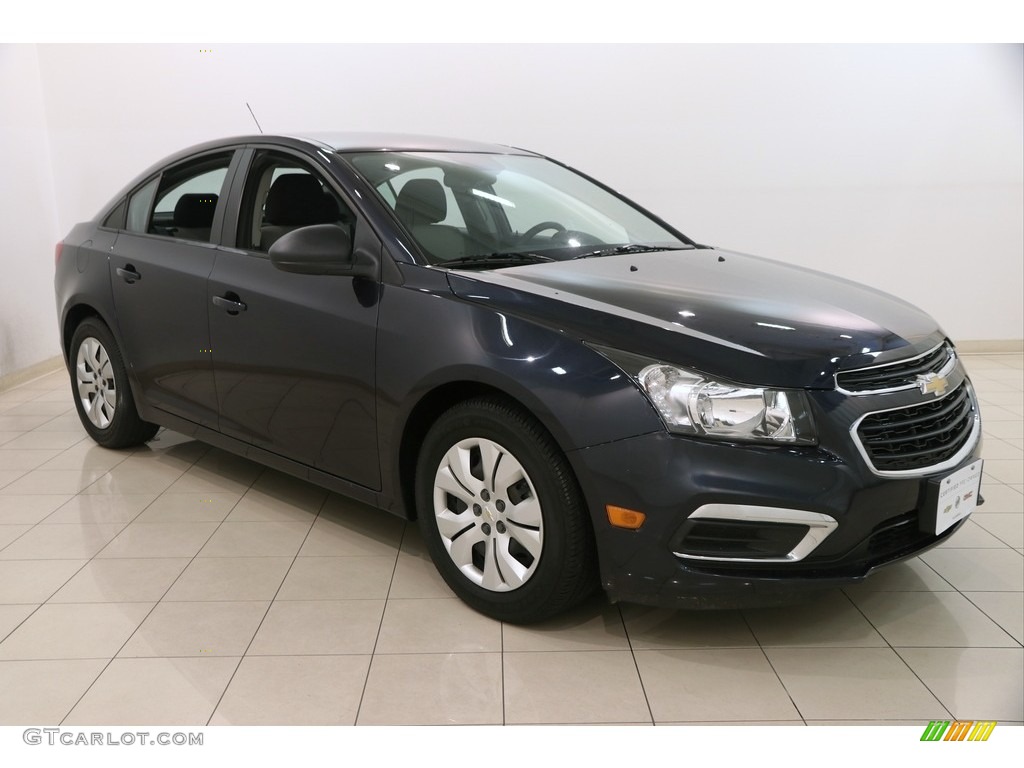 2015 Cruze LS - Blue Ray Metallic / Jet Black/Medium Titanium photo #1