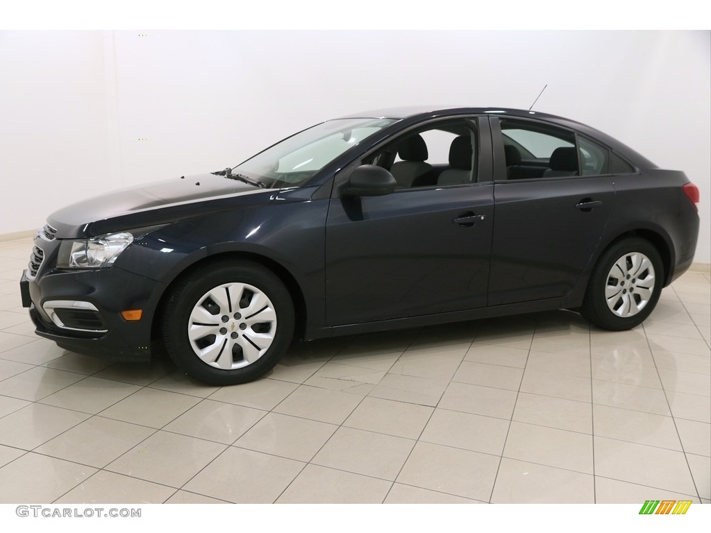 2015 Cruze LS - Blue Ray Metallic / Jet Black/Medium Titanium photo #3
