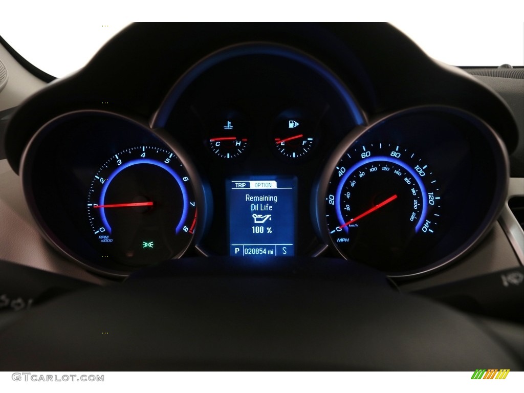 2015 Cruze LS - Blue Ray Metallic / Jet Black/Medium Titanium photo #8