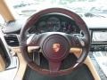 Luxor Beige Steering Wheel Photo for 2015 Porsche Panamera #121819555