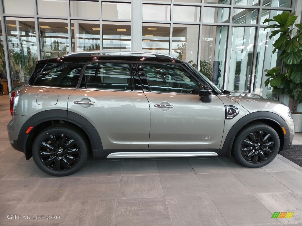 2017 Countryman Cooper S ALL4 - Melting Silver Metallic / Carbon Black photo #1