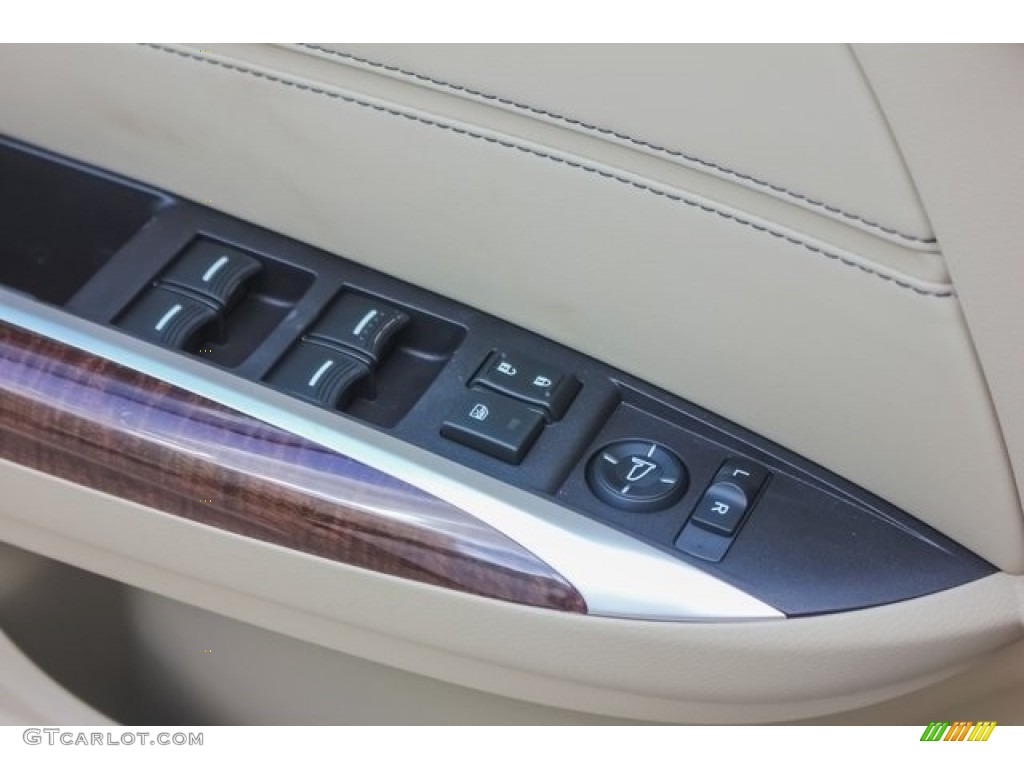 2018 TLX V6 Technology Sedan - Bellanova White Pearl / Parchment photo #16