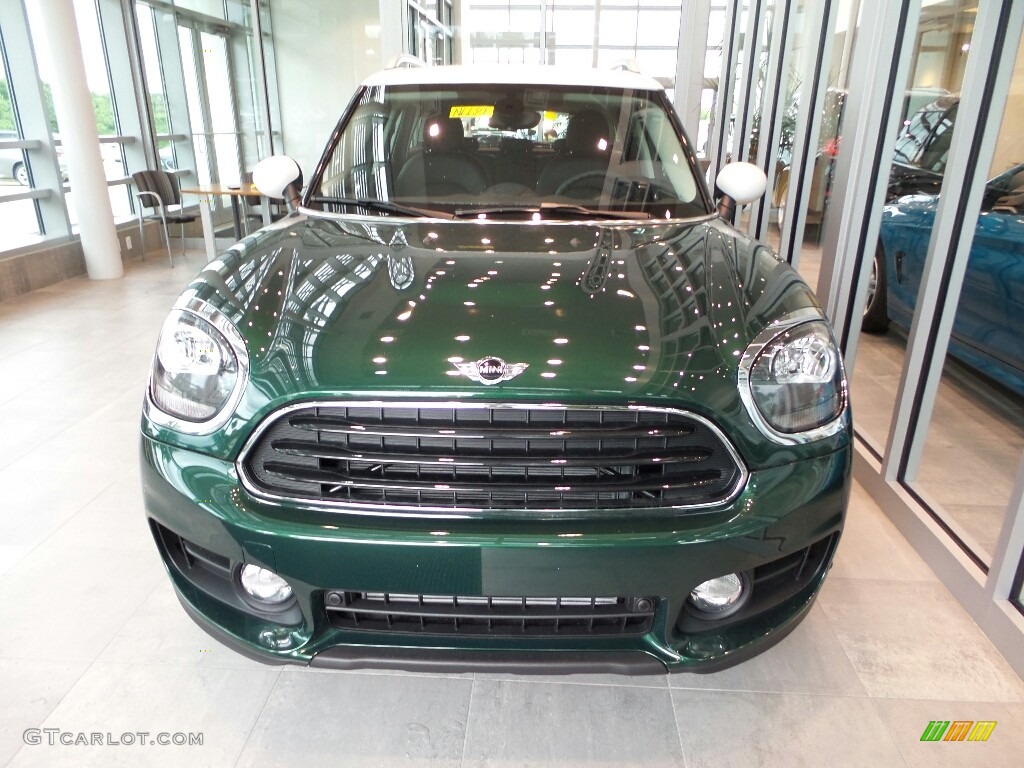 2017 Countryman Cooper ALL4 - British Racing Green II Metallic / Carbon Black photo #2