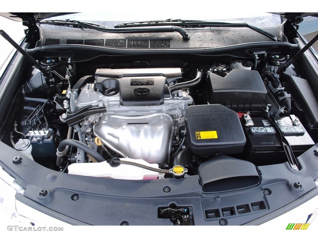 2014 Camry XLE - Attitude Black Metallic / Ivory photo #31