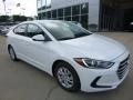 2018 Quartz White Pearl Hyundai Elantra SE  photo #3