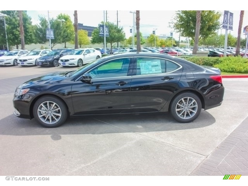 2018 TLX Technology Sedan - Crystal Black Pearl / Ebony photo #4