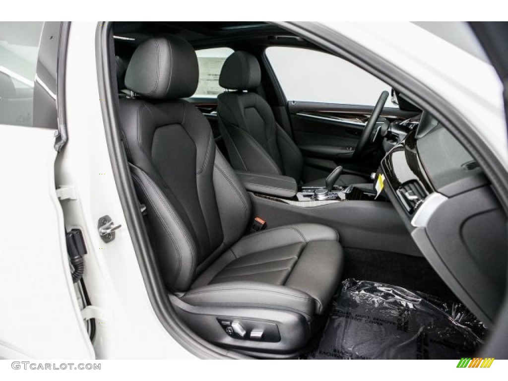 2017 5 Series 530i Sedan - Alpine White / Black photo #2